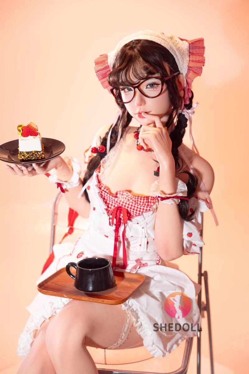 SHEDOLL 楚琳 160cm | C罩杯 ｜ 女僕服風｜甜美巨乳純欲｜全身植毛+加熱夾吸通道｜Cosplay甜心辦公秘書